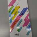 Fotbor for iPhone 15 Pro Max / 15 Plus Privacy Screen Protector, 2 Pack Colorful Gradient Anti-Spy Anti-Blue Light 7H Hardness Film [Not Glass] [Easy Installation Frame], Sensitive Touch Anti-Scratch (Multi-Coloured)