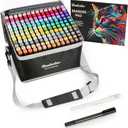 168 Alcohol Markers Set,Dual Tip Art Markers for Adult Coloring, Alcohol Markers Set for Drawing,Coloring,Sketching,Card Making,Illustration, Ideal for Artists, Designers & Crafters