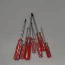 Triangle Screwdrivers Set 7 Sizes 1.4mm 1.8mm 2.0mm 2.3mm 2.7mm 3.0mm 4.2mm, Magnetic Triangle Screwdriver Bits Screw Triangle Head for Toys and Battery Change