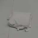 Amazon Basics Lightweight Pleated Bed Skirt, Queen, Bright White, Solid