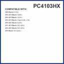 PureFlow HEPA Cabin Air Filter PC4103HX | Fits 2014-2025 Mazda CX-5, 2014-2018 3, 2014-2021 6, 2014-2018 3 Sport, 2020 2