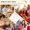 2 x Protective Case Compatible with LABUBU Have a Seat - Crystal-Clear Hard Display Box with Keychain & Dustproof Cover, Secure Backpack Hooks for Shelf/Outdoor Showcase (Doll Not Included) Sitting Big