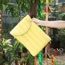 Puffy Laptop Sleeve 15-16 Inch Yellow, Protective Carrying Case for Men and Women, Cute Case Bag Compatible with 15 Inch and 16 Inch Laptops, for MacBook Air M2 M1, Asus/Dell Xps/Lenovo in Cover