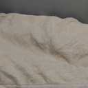 Comfort Expression Orthopedic Dog Bed for Large Dogs 38x25 Inch, Waterproof Supportive Egg Crate Foam Large Pet Bed with Removable Bolsters, Dog Couch with Washable Cover & Non-Slip Bottom, Beige