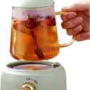 450ml Electric Kettle Stew Cup, Heat Uniformly Electric Stew Cup for Office for Tea (450ml)