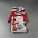 Hanes womens Originals Bikini Panties, Breathable Stretch Cotton Underwear, Assorted, 6-pack (Medium, Basic Color Mix)