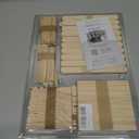 Tress Wellness 350 Wooden Sticks Mixed Pack, 350 Mixed Waxing sticks 4-style-wooden-waxing-sticks