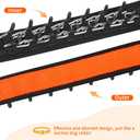 Mayerzon Martingale No Pull Collar for Medium Large Dogs, Patented Anti Pull Dog Collar with Buckle for Walking Training, with Neoprene Padding and Reflective Stitching, Adjustable(Sunset Orange, M)