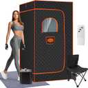 Sauna Box,Portable Sauna for Home,2024 Sauna Tent with 3L 110V Steamer,9 Levels,36 * 36 * 71inch