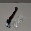 VECKUSON Kickstand for Kids Bike, Bicycle Kickstands Center Mount for 16 18 20 Inch Bicycles Adjustable Aluminum Alloy Kickstands for 16 18 20 inch Mountain Road Sports Kid Bike, Height for 20-26cm