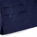 Women's V-Neck Scrub Top with 3 Pockets  Comfortable, Durable, Stretch Medical Uniform