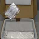 Magnetic Knife Holder, Stainless Steel Magnetic Knife Block without Knives, Strong Double Sided Magnet Knife Storage Strip with Wood Base for Kitchen Counter-Silver (11.81 x 3.14 x 9 Inch)