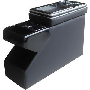 Center Console Between Seat for Minivans, SUVs, Middle Van Console Floor Console Organizer Storage Box with Locking
