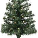 Old World Christmas Mini Tree Pre-lit (1ft 6in, Green)