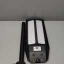 6000W Solar Street Lights Outdoor, 7000K Solar Light Outdoor LED Street Light Dusk to Dawn, LED Wide Angle Lamp with Motion Sensor and Remote Control, for Parking Lot, Yard, 2 Pack