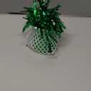 Green Small Foil Balloon Weight - 6 oz (12 Pc) - Vibrant Green Hue Perfect for Stabilizing Party Balloons & Decorations