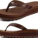 KuaiLu Women’s Flip Flops Ladies Yoga Mat Platform Thong Sandals Dressy Womans Lightweight Summer Slip On Beach Flip Flop Sandles, Soft Cushion Footbed, Arch Support, Size 7