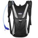 Hydration Backpack with 2L Hydration Bladder Water Backpack for Hiking Hydration Pack for Running Cycling Hiking Festival Gear.