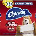 Charmin Ultra Strong Clean Touch, Toilet Paper, 6 Count (Pack of 1)