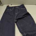Women's Wide Leg Jeans with Straight Leg Fit - High Waisted Tummy Control & Hip Lift Trendy Stretchy Denim Pants, Size 2