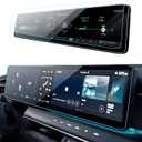 2PCS Car Screen Protector for 2024 2025 EV9 (Light/Light Long Range/Wind/Land/GT-Line) Accessories Navigation Nano Touchscreen Protector Film HD Clear Bubble Free 12.3''