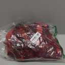 VitalCozy 10 ft Christmas Velvet Bow Garland Pre-Strung Bow Garland Banner with 13 Pcs 7 x 7 Inches Bows Reusable Vintage Velvet Bow Decoration for Xmas Tree Fireplace Staircase(Red)