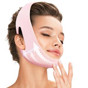 Reusable V Line Lifting Mask with Chin Strap for Sleeping,M