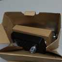 Fingerprint Keyless Entry Door Lock with Handle, Biometric Keypad Door Lock with Handle Lever, Digital Electronic Door Knob Lock for Front Door, High Durability, Voice Prompt for Easy Use, Black