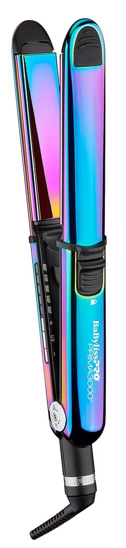 BaBylissPRO Nano Titanium Flat Iron Hair Straightener, 1 1/4" Prima Iconic Hair Straightener Iron & Curling Iron for Professional Salon Results and All Hair Types