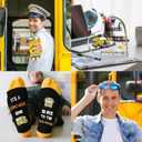 9 Pcs School Bus Driver Appreciation Gifts for Men Women, Back to School Gift with 20 Oz Tumbler Socks Bus Driver Pot Holder 2 Silicone Spatula Acrylic Heart Decor, Thank You Gifts for Bus Driver
