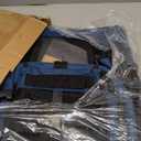 Extra Large Cat Carrier for 2 Cats, Collapsible Soft Sided Pet XL Crate for Large Mudium Big Cat 20lbs+, Car Travel Portable Bag for Long Trips Ride 24"x16.5"x16.5" (Prussian Blue)