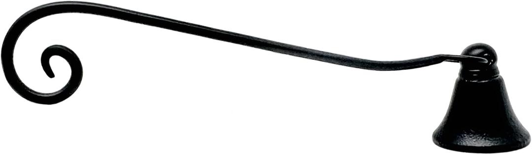 Aimto Candle Snuffer Accessory for Putting Out Extinguish Candle Wicks Flame Safely (Black)