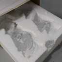 DEAYOU 4 Pack Decorative Candy Jars, Glass Candy Dish with Lid, Crystal Diamond Glass Jar, Small Covered Cookie Jar Sugar Bowl, Clear Biscuit Barrel, Vintage Food Storage Jar for Desk, 9 OZ