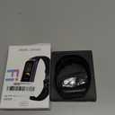 Fitness Tracker with Heart Rate/Blood Oxygen/Sleep Monitor, 20+ Sports Modes Smart Watches for Women/Men, Activity & Step Tracker Smart Watch for Android/iOS Phones (Dark Black)