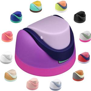 Moukiween Replacement Cap for Owala Freesip Bottle, One Button Water Bottle Top Lid Accessories Compatible with Owala Cup 16oz 24oz 32oz 40oz, BPA-Free, No Water Leakage, Pink