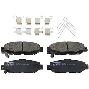 TRW Pro TRC0572 Disc Brake Pad Set For Lexus SC400 1992-2000, Rear, And Other Applications