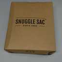 Snuggle Sac Heather Throw Blanket for Couch, Reversible Super Soft Blankets Warm Cozy Knit Fuzzy Plush Lightweight for Sofa, Bed, Camping, Picnic (Heather Grey, Throw(50"x 60"))