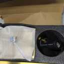 KENES Brushed Gold Tub and Shower Trim Kit, Square Tub Shower Faucet Set Complete with 10-Inch Rainfall Shower Head and Tub Spout, KE-6024A-4 (Shower Valve Included)