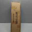 Artist Easel Stand Painting Stand Art Easel, 20" to 61" Art Easel for Painting Canvase & Displaying, Aluminum Adjustable Height Display Tripod with Portable Bag/Folding Keg/Apron.(Black)