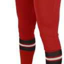 CHAMPRO Women's Standard Knicker Style Low-Rise Softball Pants, Scarlet, Medium