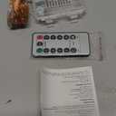 GDEALER 1 Pack 20 Feet 60 Led Fairy Lights Battery Operated with Remote Control Timer, 8 Modes Waterproof Copper Wire Twinkle String Lights for Bedroom Party Indoor- Warm White