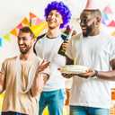 144PCS Bead Necklace, White Beaded Necklace Party Favors Bulk, 33" Mardi Gras Beads Necklaces Accessories, Festival Parade Throw Accessories for Baby Shower Wedding Birthday Celebrations Decorations