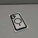 Miracase for iPhone 16 Case 6.1'', Full-Body Bumper Phone case with Built-in Full Glass Screen &Camera Control,No Gap,Compatible with MagSafe,Drop Proof 16 Cover,Black (Magnetic Classic Black)