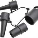 4Pcs Air Valves Attachment Inflatable Pump Nozzles Paddle Board Pump Nozzles Air Pump Canoe for SUP Pump Multifunctional Boat Pump Adapter