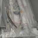 RONBEI Baby Bassinet Bedside Sleeper, Easy to Assemble Bassinets for Baby/Infants, Height Adjustable Bedside Bassinet for Newborn Baby (Light Grey)