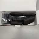 MEKER Grill Brush Bristle Free, Grill Cleaner Brush with 5 BBQ Replacement Head for Cast Iron, Stainless Steel Grates, Safe Grill Scraper Outdoor BBQ Grill, Black