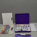 ARTISTRO Watercolor Paint Set  48 Vivid Colors in Portable Box, Including Metallic & Fluorescent Shades  Travel Art Kit for Artists, Hobbyists & Painting Lovers (Premium Home)