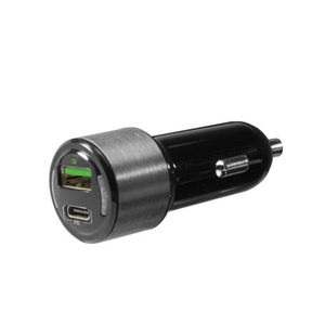 ZGEAR Adaptive Fast Car Charger With USB-A USB C Ports