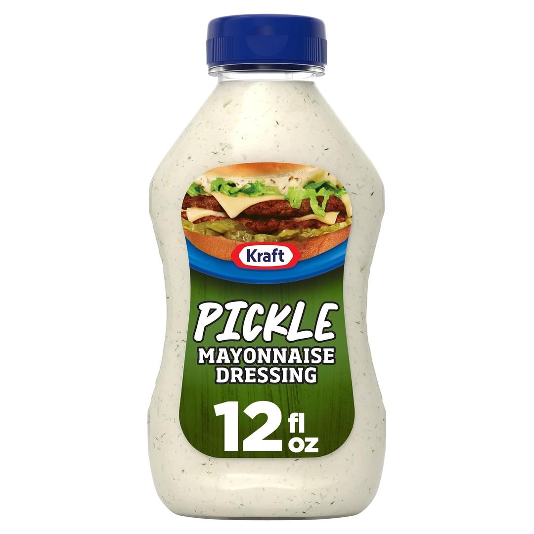 Kraft Pickle Mayonnaise Dressing, 12 fl oz Bottle (EXP 09/10/25)