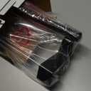 Cabinet Door Towel Holder, Over Cabinet Towel Bar, Stainless Steel Dish Towel Holder for Cabinet Door Kicthen Towel Rack, Matte Black 2 Pack